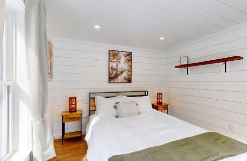 Bucksport House | Brand-new dog-friendly home near Hancock Pond with firepit, grill, streaming, AC