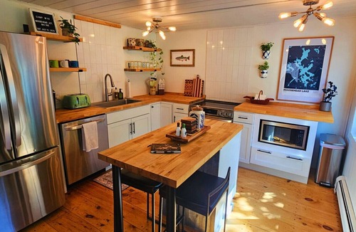 Greenville Junction Cabin | CAMP WYO*Pet Friendly*Wood Burning Stove