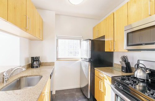 Midtown South Apartment | Centrally Located Chelsea Luxe One Bedroom
