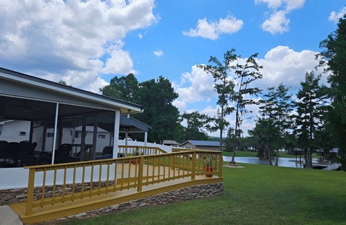 Covington County House | Charming 2-bedroom lake house in peaceful Dozier with WiFi, AC