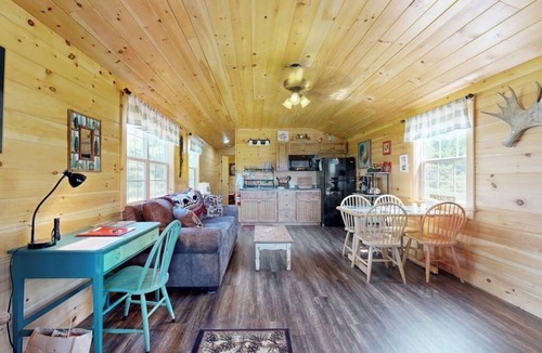 East Sullivan House | Charming Coastal Retreat with Ocean Views, Porch and Private Cabin
