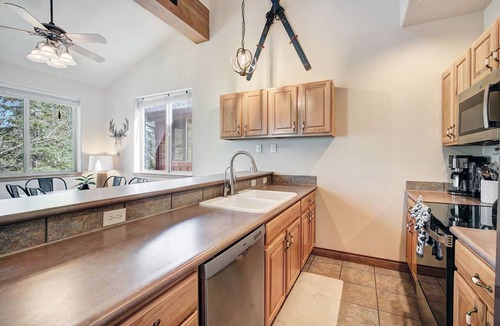 Willow Grove Condo | Charming Riverfront Condo with Loft on Blue River