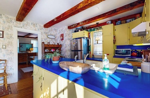Hancock House | Charming Seaside Cottage with a Gas Fireplace, Spacious Patio, and Nearby Hiking