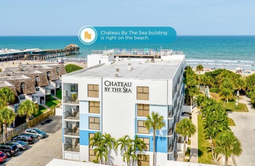 Avon By The Sea Apartment | Chateau by the Sea - Cocoa Beach Oceanfront Penthouses with Rooftop Deck next to the Pier