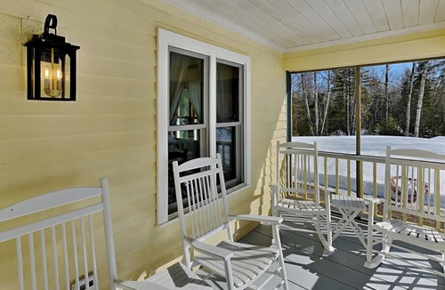 Cherryfield House | Cherryfield Trails Retreat: Dog Friendly Riverfront with Trails at Your Door