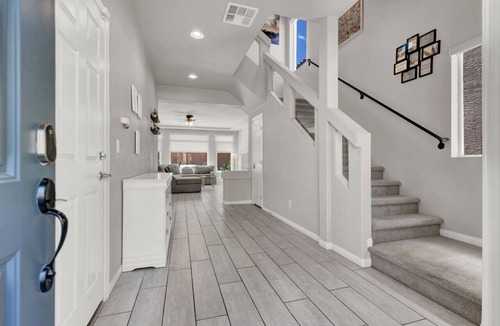 Enterprise House | Chic 4BR Getaway w/Pool Table, Workspace & Parking