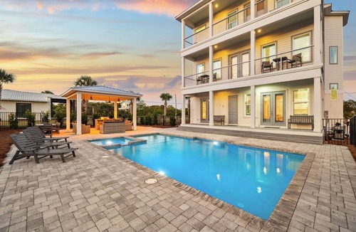 Gulf Pines House | Coastal Fun Meets Luxury | Pool, Gulf Views & Private Beach Access