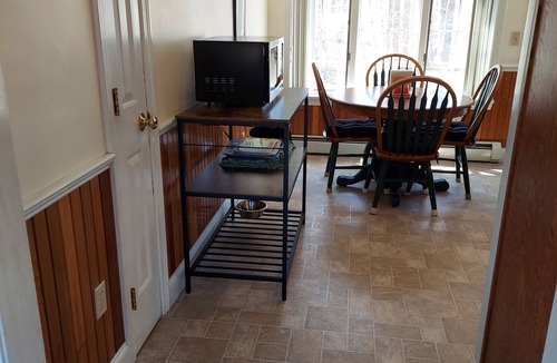 Sunday River Area House | Cool off in the 1/2 mile frontage on the Sunday River! Spacious Bethel home.