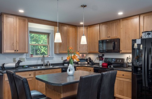 Sunday River Area House | Coombs Chalet- Cozy Home in the Trees Minutes from Sunday River