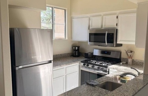 Rhodes Ranch Condo | Cozy 2-bedroom condo with AC in tranquil Las Vegas