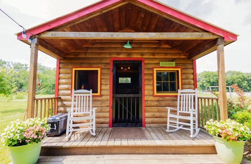 Turner Cabin | Cozy Cabin at Farm Stay in Maine