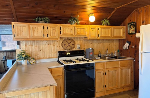 Camdenton Cabin | Cozy rustic lakefront cabin with AC and Wi-Fi in charming Camdenton