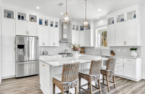 Crystal Beach House | Crystal Beach Home with Pool, Game Room & Elevator
