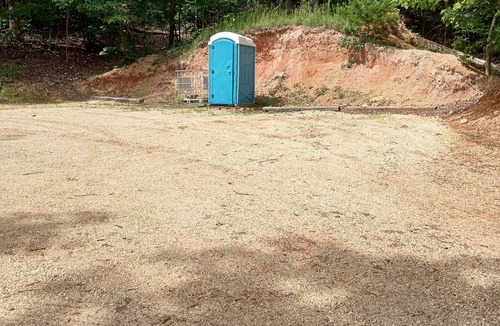 Sunrise Beach RV Rental | DnD Camp Site #2 Private Woods primitive campground in Sunrise Beach