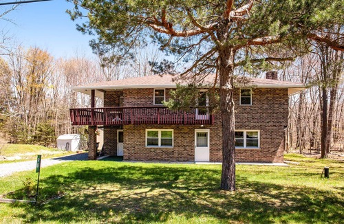 White Haven House | Dog-friendly home near golf, skiing, lake, and beach w/large yard, firepit, WiFi