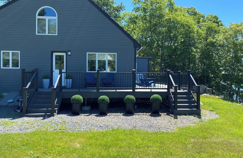 Sullivan House | DownEast ocean bay waterfront home sleeps 6. 35 min. to Acadia and Bar Harbor.