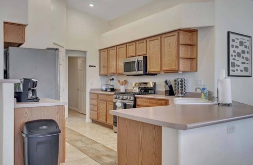 North Las Vegas House | Dreamy 5BR Retreat w/Games, Firepit & Pool Table!