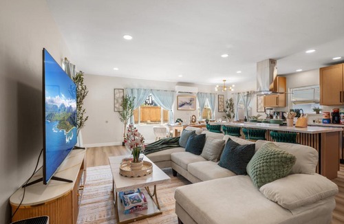 San Carlos House | Entire Private Home with 3 King Beds, Gated Yard, 4 Parking, Ranch-Style, Available Now