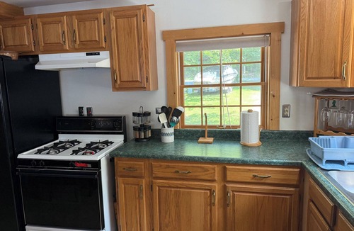 Embden Cottage | Family lakefront vacation destination on beautiful Embden Pond/Lake.