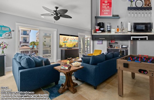 Miramar Beach Villa | Few steps across from beach, Gulf views, Saltwater pool, Golf cart