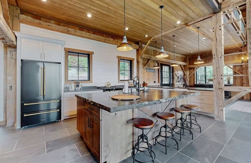 Dayton House | Flathead Lake Barn House w/Lake & Mountain Views