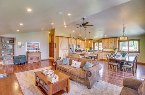 Lakeside House | ‘Flathead Lake Base Camp’ in Somers: Lake View!