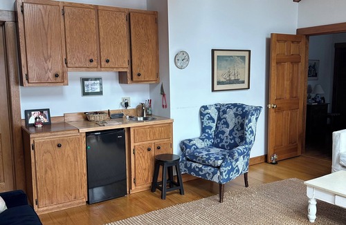 Friendship House | Friendship, Maine 4-bedroom house on the water with dock, tennis court and sauna