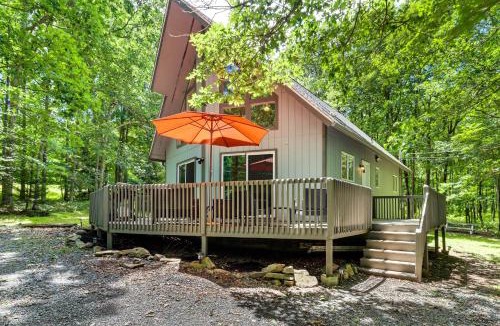 Albrightsville House | Furnished Deck + Fire Pit: Poconos Outdoorsy Gem