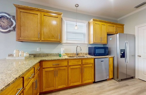 Audubon Place Condo | Gulfview duplex with loft, full kitchen, and washer and dryer.
