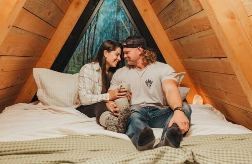 Snohomish House | Hand Crafted A Frame in a private 80 Acre Forest