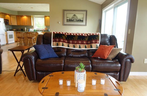 Rangeley House | Homestead North - Spacious Home on Snowmobile Trails with Panoramic Views