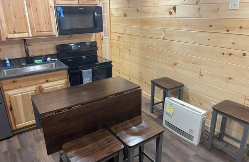 North Anson Cabin | Lake paradise- Cozy 2-bedroom cabin walkout to the lake.