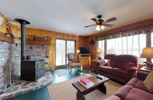 Greenville House | Lakefront Cabin with Lake Views, Cable, Beach Access & Private Dock