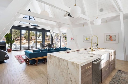 Big Bear Lake Villa | Lakefront Modern A Frame