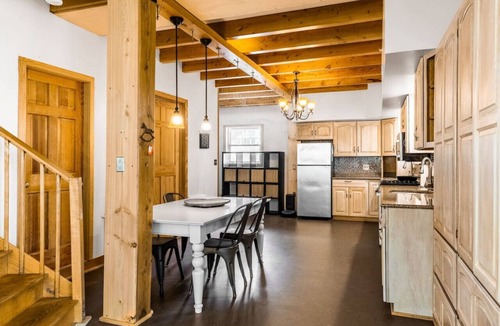 Embden House | Lakeside Winter Wonderland/Ski House by Sugarloaf
