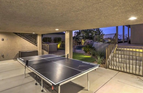 Mission Hills Villa | Lux Mansion w 7BR, Spa, Pool, Gym, Games &Casita