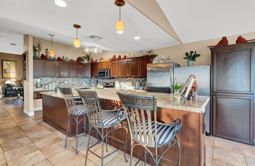 Silverado Ranch House | Luxury Home with Strip Views from Dining Room, and 2 Patios