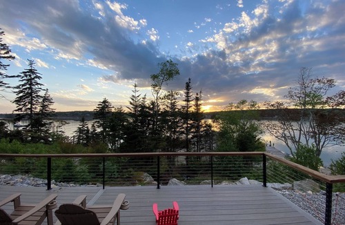 Spruce Head House | Luxury waterfront property with pier - wonderful views and sunsets
