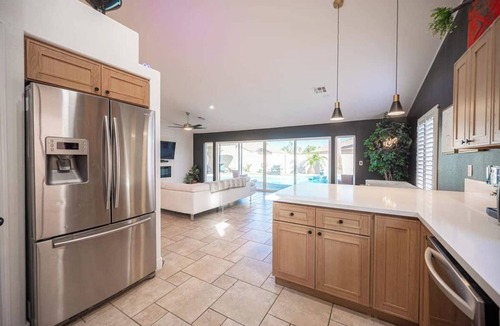 North Las Vegas Villa | LV2 Dreamy Vegas Backyard Oasis with Resort Pool & Spa!