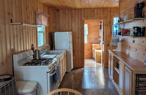 Bingham Cabin | Maine, off the grid Cabin Sleeps up to 8 people. Moxie Pond West Forks