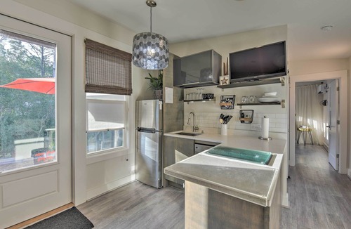 Seagrove Beach Cottage | Mid-Century Modern Beach Cottage with Fire Pit!