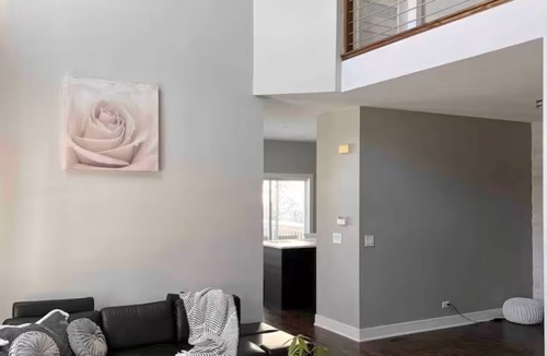 Elgin House | Modern Hoffman Estates townhome near NOW Arena