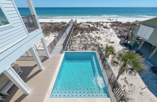 Gulf Shores House | Morning Tide by GSVR | Beachfront Luxury w/Pool, Elevator & Game Room + FREE Activities/Golf