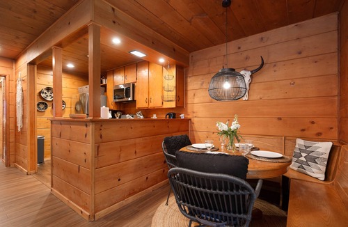 Pine Cove Cabin | Mountain Escape 2 Cabins w/Fireplace - Hot Tub