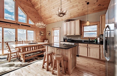 Sunday River Area Ski Chalet | Mountainside Chalet direct views of Sunday River- Mud Season Special!