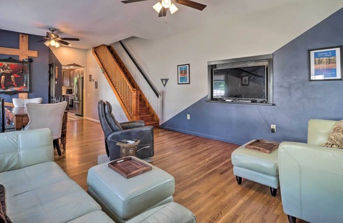 Jim Thorpe House | NEW! Dog-Friendly Jim Thorpe Townhome w/ Fire Pit!
