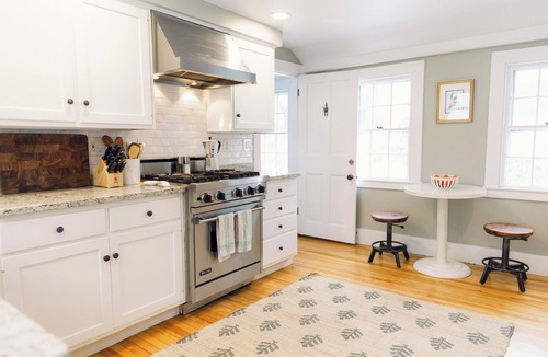 Camden House | NEW! Greek Revival Retreat - Walk to Harbor, Viking Kitchen, Fireplace, Sunroom