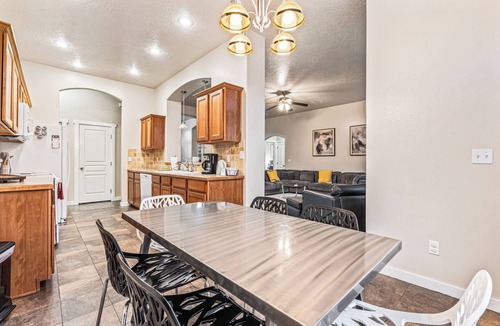 Meridian House | NEW! Modern Meridian vacation home - Foosball, Air Hockey, Steps from POOL