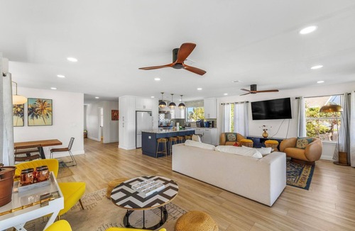 Pensacola Beach House | Newly Renovated Pet Friendly home w/Private Heated Saltwater Pool!