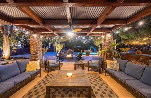 Lake Hodges House | North County Estate - Pool Spa & Volleyball Court